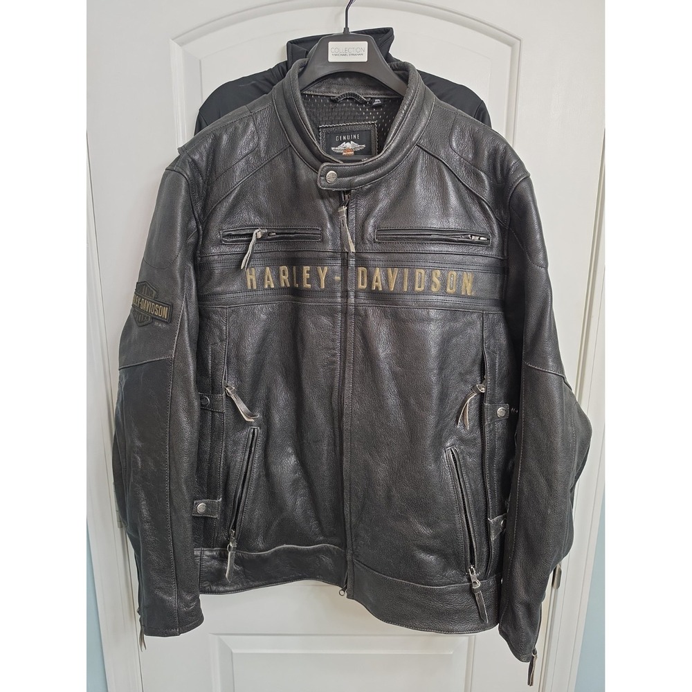 Harley-Davidson 98074-14VM  Medium Bomber Jacket Leather 3xl